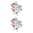 thumbnail image 4 of Redempat 100pcs Colorful Dressmaking Sewing Pins Straight Head Pins Pin Pearl Corsage Style A 2Set, 4 of 6
