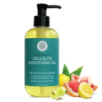 Pure Body Naturals Cellulite Massage Oil for Thighs and Butt, 8 fl oz
