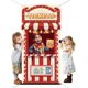 thumbnail image 2 of Fondo de circo de carnaval, decoración de fiesta, pancarta de puerta con foto de carnaval, telón de cabina de venta de entradas, pancarta de puerta con foto grande, colgante de puerta, 2 of 8