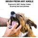 thumbnail image 4 of Kit de cepillo de dientes (paquete de 2) Diseño ergonómico, cerdas envolventes completas para una fácil limpieza de los dientes, cuidado dental para cachorros, gatos y mascotas pequeñas, transparente, 4 of 8