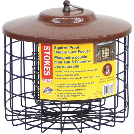 Stokes Select Squirrel Proof Double Suet Feeder, 10" Diameter - Walmart.com