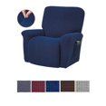 thumbnail image 3 of Stretch Recliner Chair Slipcover Elastic Full Coverage Solid Color Cover Stretch Recliner Sofa Cover Replacement for LAZBOY, Navy Blue, 3 of 9