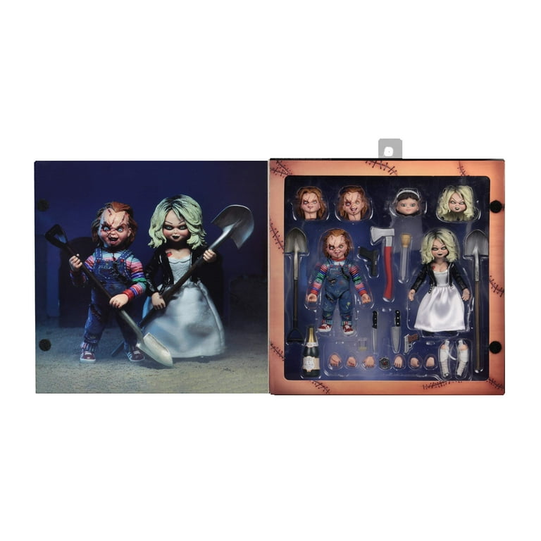 Amazon.com: Bride of Chucky - Chucky and Tiffany 2-pack - 8