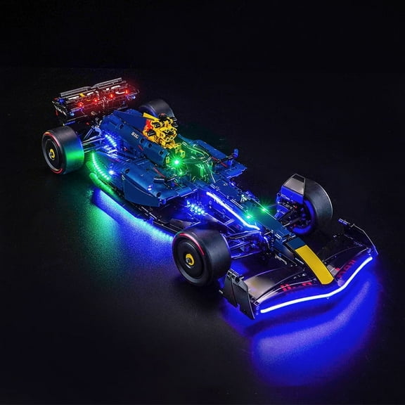 ‌LED Light Compatible with Legos 42206 Building Set, LED Light Kit for Legos 42206 RB20 F1 racing car Building Toy, Only Decoration Lights, No Building Model Kit