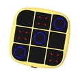 thumbnail image 1 of Juego de tres en raya eléctrico, mesa de centro, juegos de mesa, juegos de mesa decorativos para amarillo, 1 of 9