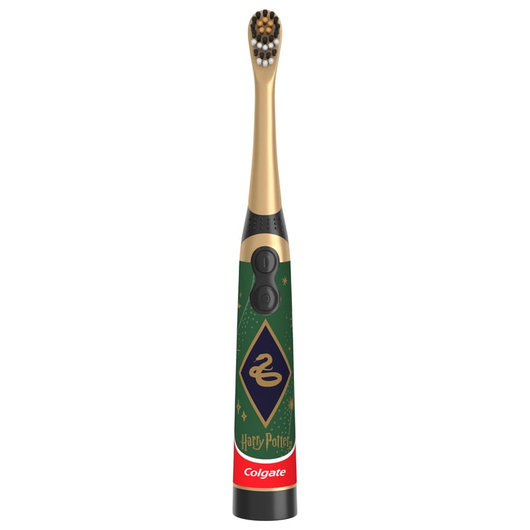Colgate Harry Potter Slytherin Kids Battery Toothbrush, Extra Soft