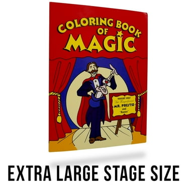 Magic Coloring Book Trick - Extra Large Stage Version: 10.5" x 14" by Magic Makers