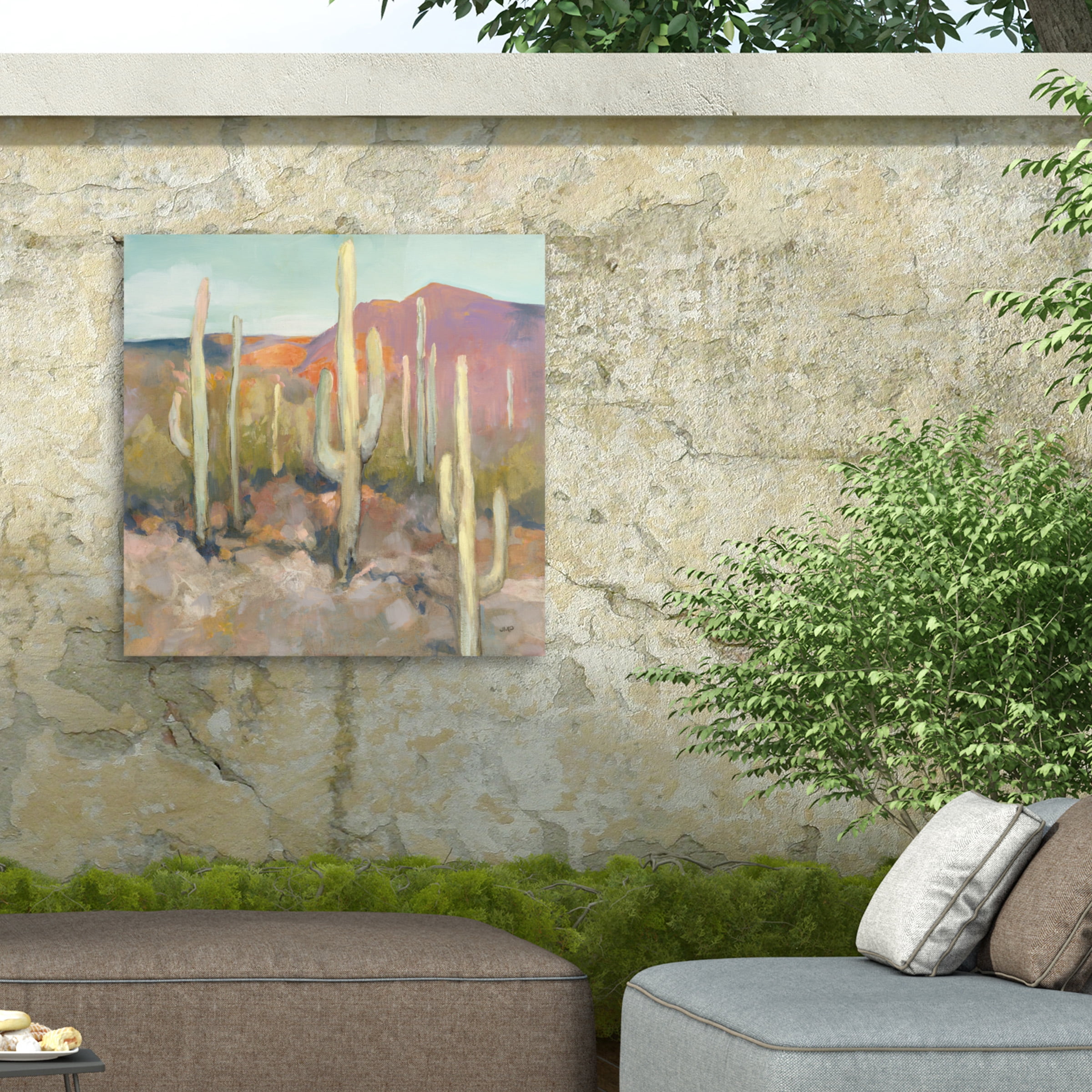 Julia Purinton 'High Desert I' Outdoor Canvas 18x22