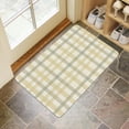 thumbnail image 4 of Rustic Elegance with Our 30x17 Buffalo Plaid Outdoor Rug - No-Skid, Absorbent Front Door Mat. Ideal for Layering & Upgrading Farmhouse Spring/Summer Decor, 4 of 6