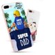 thumbnail image 3 of Moda papá e hijo reina mamá caja del teléfono celular cubierta del teléfono celular Shell para iPhone X XS Max, 3 of 8