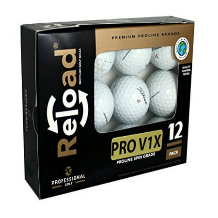 Titleist Pro V1x Golf Balls, Used, Good Quality, 12