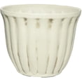 thumbnail image 1 of 14.6" Polystone Goblet Planter - White, 1 of 2