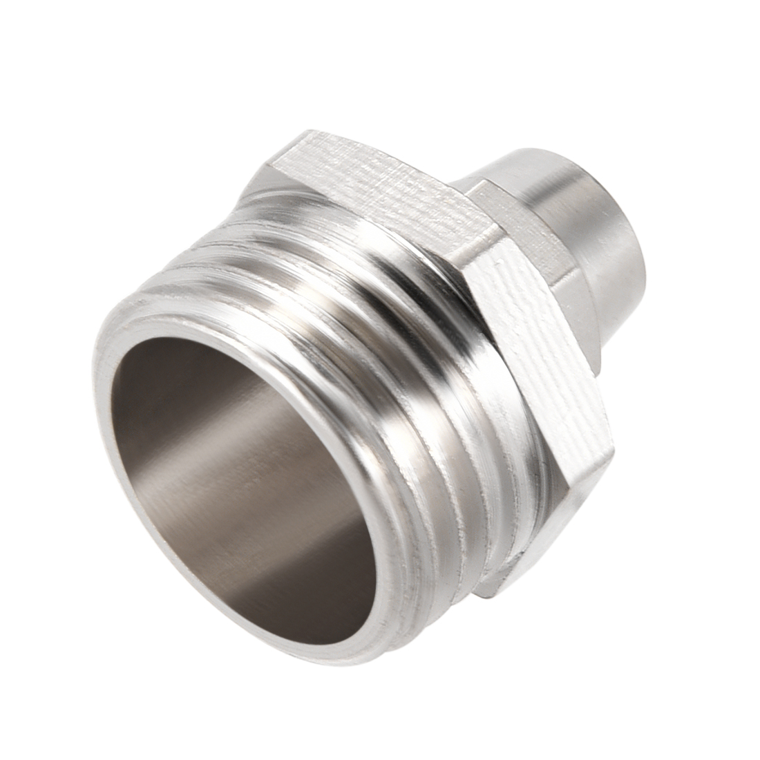 Reusable Fitting, Quick Coupler 1/2" G Male x 13/64" Hose ID Air Hose