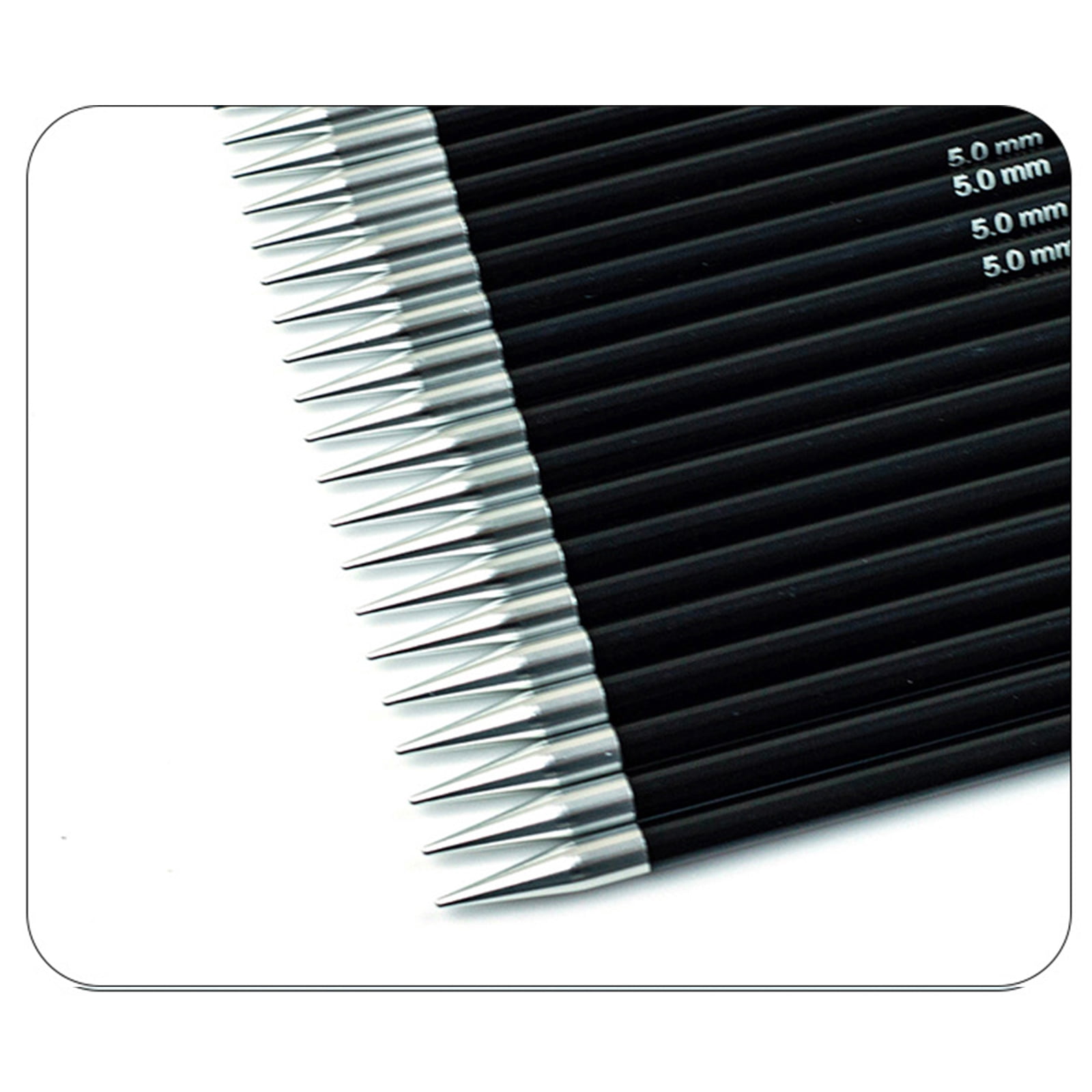 Alumina Detachable Crochet Hook Set with Ergonomic Handle, Multiple Sizes for Crafting, Includes Storage Case
