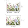 thumbnail image 2 of Dale vida a tus paredes con nuestras atractivas calcomanías de pared con diseños de plantas, ideales para la decoración de habitaciones infantiles, 2 of 6