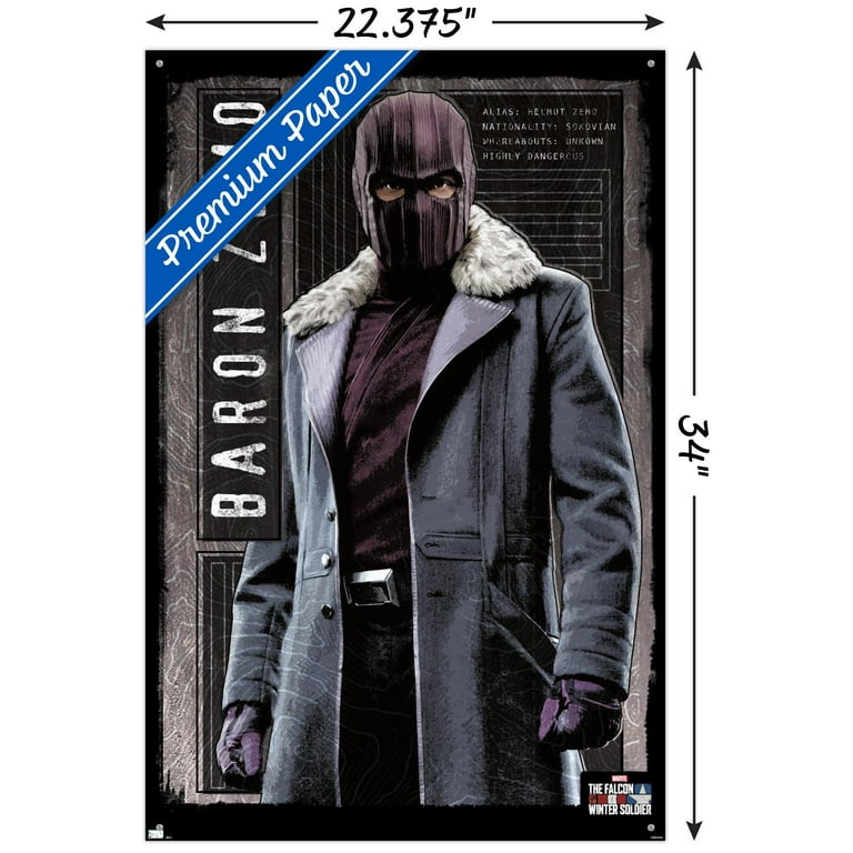 Marvel TeleVision Falcon and Winter Soldier Baron Zemo Wall