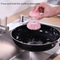 thumbnail image 6 of Lwlmwt Press-to-Dispense Automatic Liquid Dispenser Dish Brush Non-Stick, Pot-Safe Multi-Purpose Scrub Brush Ideal for Cleaning Tableware, Skillets, Sinks, and Cookware, 6 of 7