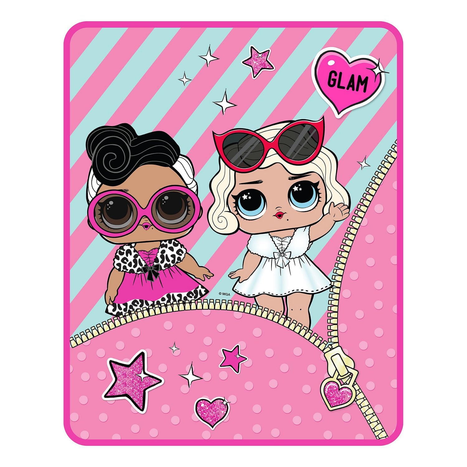 Jeté doux et soyeux « So Excited » LOL Surprise