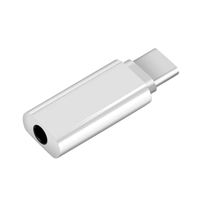 Adaptador USB C a 3,5mm para auriculares, Compatible con tipo C, Cable auxiliar para auriculares, convertidor Digital