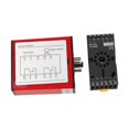 240V Single-Channel Gate Vehicle Loop Detector with Adjustable ...