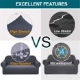 thumbnail image 4 of WRXMIJNHGSA Sofa Cover Clearance Sofa Slipcover High Stretchy Couch Cover Machine Washable Spandex Jacquard Fabric, 4 of 4
