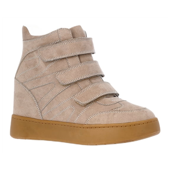 No Boundaries Women's Wedge Sneakers