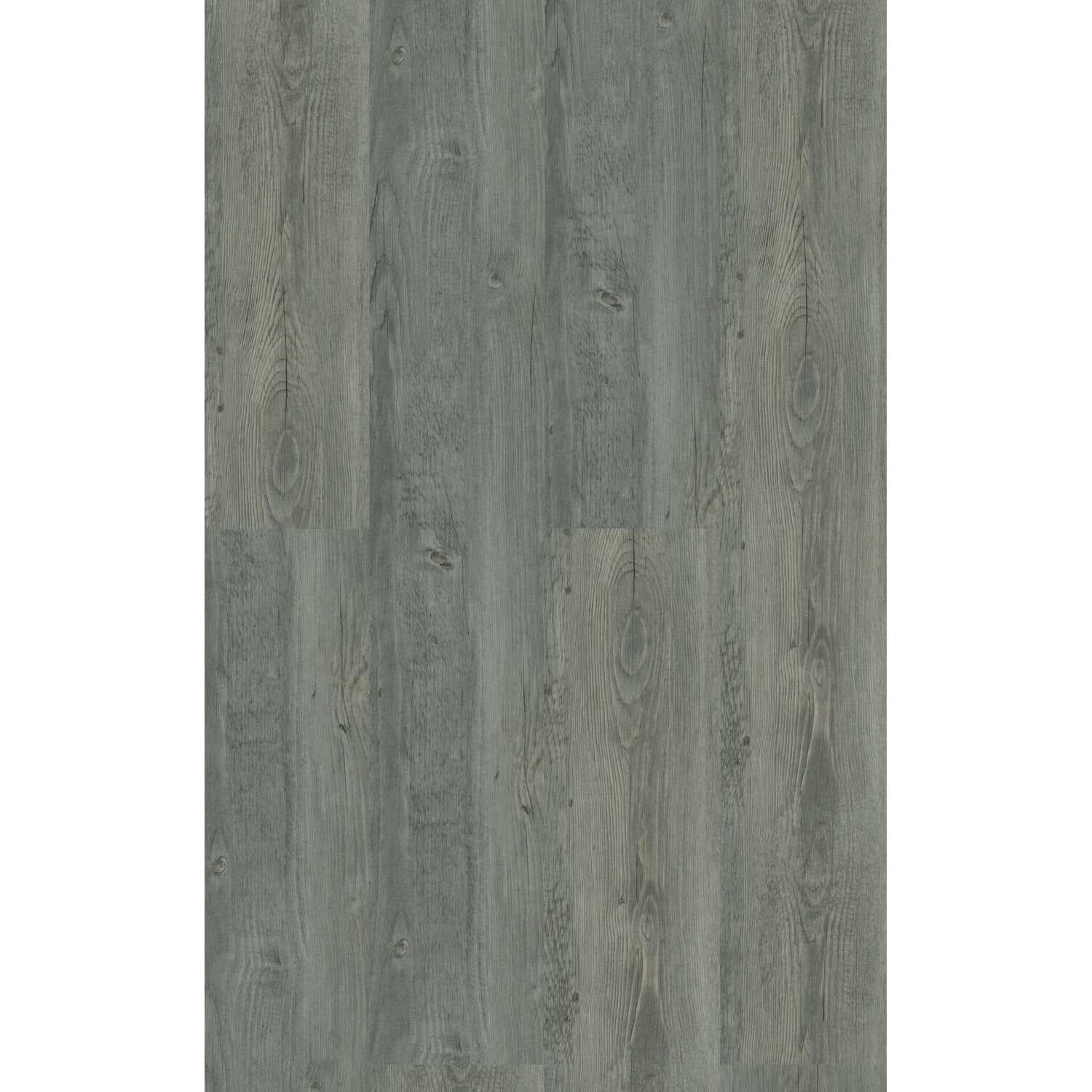 Elegant Kitchen & Bath LVFGRY03-7-7-V2 7 x 48 x 7 mm 20 Mil Luxury Vinyl Flooring, Ash Grey