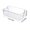 31.5x21.5x9cm, variant on Refrigerator Organizer Bins Stackable Fridge Food Storage Box With Handle Clear Plastic Pantry Freezer Organizer Tool