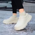 thumbnail image 2 of YLYL Women Men Rain Boots Waterproof Non Slip Fashion Comfortable Slip on Outdoor Work Garden Rubber Boots, 2 of 6