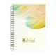 thumbnail image 1 of Cuaderno inspirador Feather Cluster A5 - Papel grueso de 100 páginas para escribir, dibujar, hacer bocetos - Diario portátil para estudiantes, artistas, profesionales - 1 paquete, 1 of 1