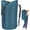 Teal, variant on Backpack Laundry Bag, 115L Heavy Duty Extra Large College Laundry Backpack, Dirty Clothes Bag with Shoulder Straps, Laundry Hamper Bag with Drawstring Closure for College Dorm, Apartment Khaki