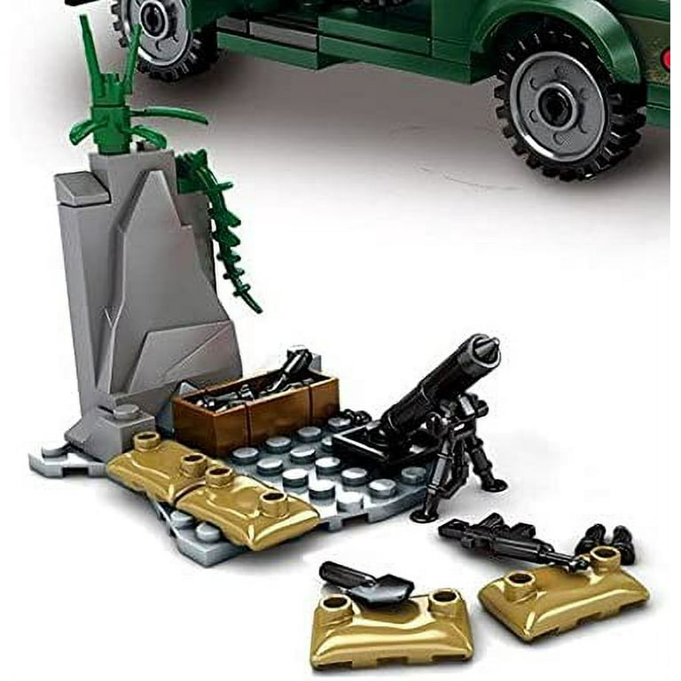 WW2 Gustav Dora Cannon Railway Gun WWII Building Blocks Toy Bricks Set |  General Jim's Toys | Compatible with Lego, Cobi, Wange, Sembo and all major