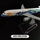 thumbnail image 4 of Réplica de avión de Metal a escala 1:400, 15cm, Thai, Singapore, Malasia, Asia, Airlines, Boeing, Airbus, modelo de avión en miniatura fundido a presión, 4 of 5