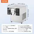 thumbnail image 3 of VEVOR Commercial Snowflake Ice Machine, 375LBS/24H Snowflake Ice Maker, Stainless Steel Ice Shaver Machine, Electric Snow Cone Maker, Air Cooling System for Rapid Heat Dissipation, for Bakery, Cafe, 3 of 9