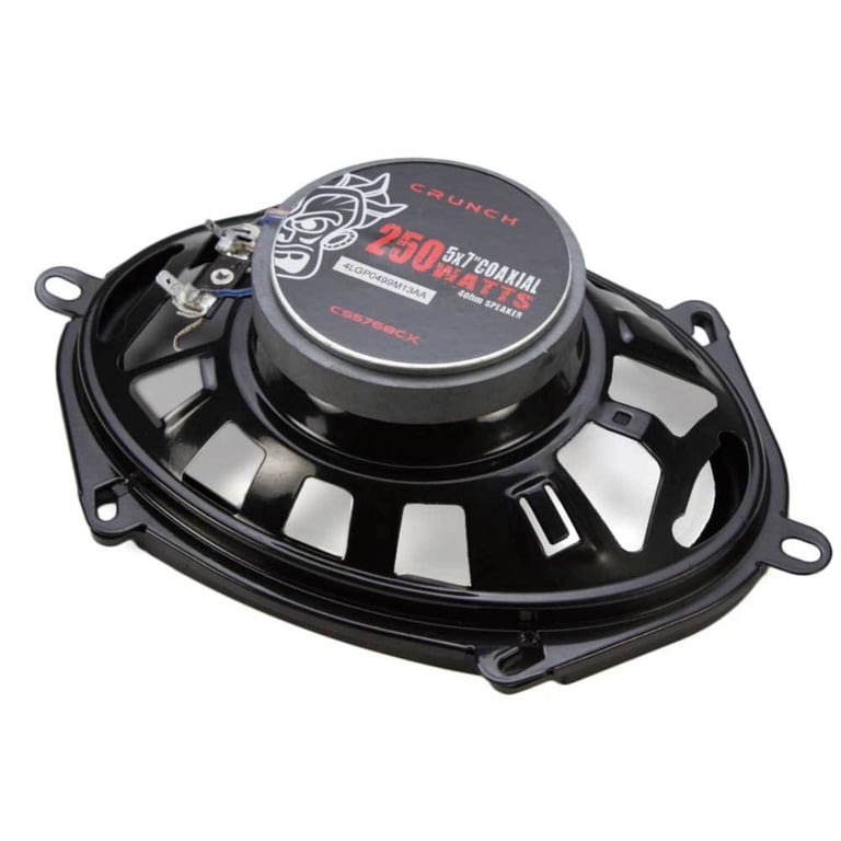 Crunch 250W 2 Way Coaxial Car Audio, 5x7 by 6x8