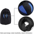 thumbnail image 3 of Máscara facial, malla transpirable azul, multiusos, resistente al viento, para motocicleta, ciclismo, pasamontañas táctico, capucha, calentador de cuello, apto para cascos para adultos, mujeres y homb, 3 of 5