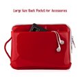 thumbnail image 5 of Protective Crossbody Organizer Bag 7-8 inch Tablet Carrying Handbag with Multiple Pockets for Kindle eReader, Kindle 8 inch, Samsung Galaxy Tab, Lenovo, iPad Mini, 5 of 7