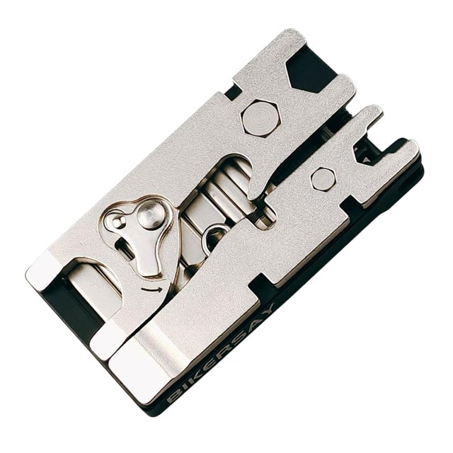 Herramienta multifunción de reparación de bicicletas, herramienta múltiple portátil plegable para bicicletas, de herramientas de mantenimiento de Soledad Reparación de bicicletas multifunción