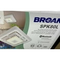 thumbnail image 1 of NEW BROAN SPK80L Bathroom Fan,Duct 4" dia.,1 Speed BLUETOOTH, 1 of 1