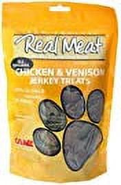 Real Meat Venison Jerky Dog Treats, 12 Ounce