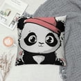 thumbnail image 2 of PHYHOO Lovely Butt Reversible Throw Pillow Covers,Home Bedroom Living Room Kids Room Decor Funny Quotes Pillow Case, Kids Students Girls Gifts,Pillowcase White, 2 of 5