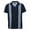 Blue, variant on Men's Modern Fit Short Big & Tall Sleeve Guayabera Button Down Shirt (Medium, Black/Teal1)