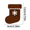 thumbnail image 3 of LED Christmas Wall Decor Light, 7Pcs Christmas Stocking Pattern Wood Christmas Wall Light Lighted Wall Art for Christmas Home Decor, 3 of 7
