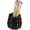Black, variant on Qczoyp Ceramic Makeup Brush Holder, Round Desktop Pen Holder for Makeup Brushes, Forks and Pencils Suitable for Vanity Bathrooms Dining Table and Office, Orange
