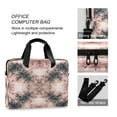 thumbnail image 4 of 16" Laptop Briefcase for Work Travel Laptop Shoulder Bag Carrying Handbag Laptop Case Soft Pink Tie-dye Pattern, 4 of 8