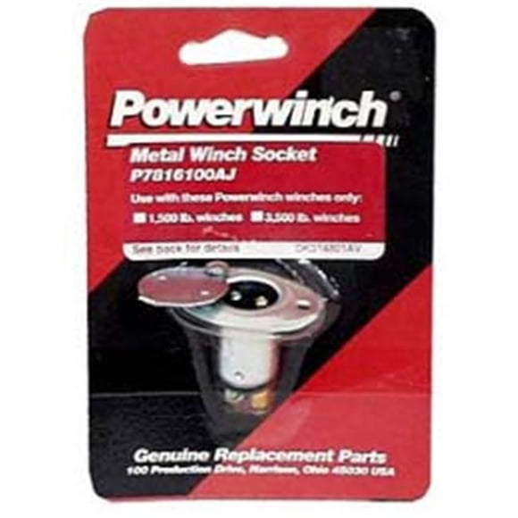 Powerwinch Metal Socket f/ 215 315 T1650 ST315 AP1500 AP3500