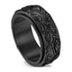 thumbnail image 2 of Jumpingount Anillo de banda giratorio fiesta de disfraces de cumpleaños nudillo estético hombres joyería regalos personalizados accesorios negro Type3 NO3, 2 of 6