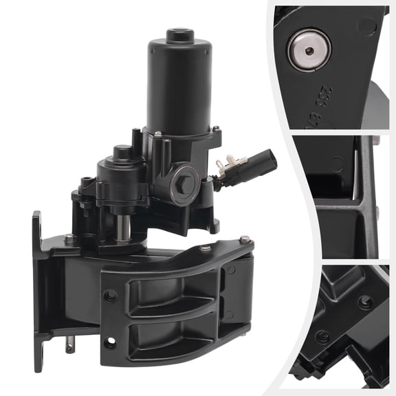 Right Side Running Board Motor Assembly with Bracket, for 2015-2020 Ford F-150, Plastic Construction