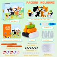 thumbnail image 2 of Kit de ganchillo Auspicious Beginning Cat para principiantes con tutoriales, 2 of 6