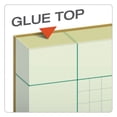 thumbnail image 4 of Engineering Computation Pads, Cross-Section Quadrille Rule (5 Sq/in, 1 Sq/in), Green Cover, 200 Green-Tint 8.5 X 11 Sheets | Bundle of 10 Pads, 4 of 6